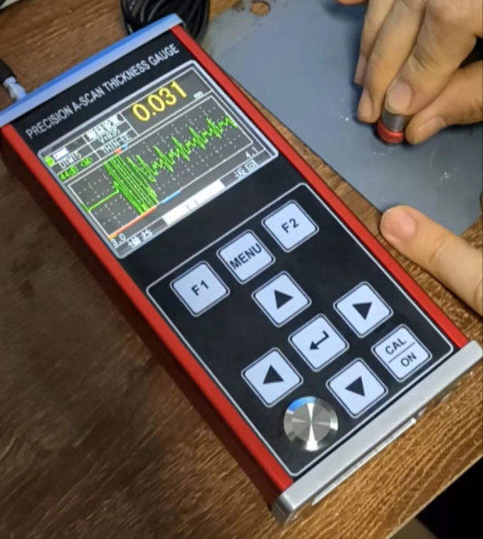 HUATEC गैर धातु अल्ट्रासोनिक कंक्रीट कोटिंग मोटाई गेज TG-6200 1