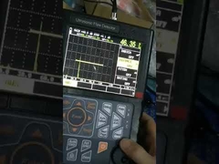 उच्च रिज़ॉल्यूशन डिजिटल अल्ट्रासोनिक दोष डिटेक्टर पोर्टेबल प्रकार