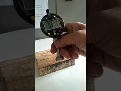 ASTMD 6500um पोर्टेबल सरफेस रफनेस टेस्टर बैटरी संचालित