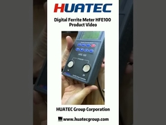 एलसीडी डिस्प्ले पोर्टेबल फेराइट मीटर डिजिटल 9V बैटरी