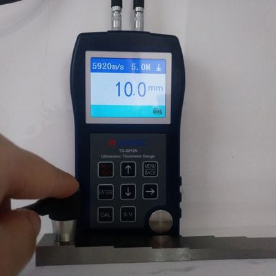 HUATEC TG-8812 एडवांस्ड अल्ट्रासोनिक थिकनेस गेज 0.55-500mm रेंज हाई प्रिसिजन और ब्लूटूथ के साथ