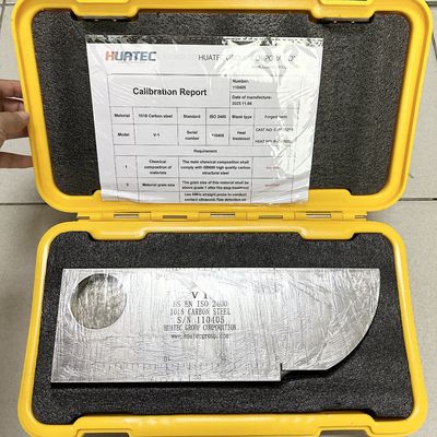 IIW V1 कैलिब्रेशन ब्लॉक