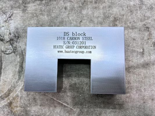 AWS D1.1/D1.1M-2015 अनुदैर्ध्य दूरी और संवेदनशीलता के लिए कैलिब्रेशन ब्लॉक DS