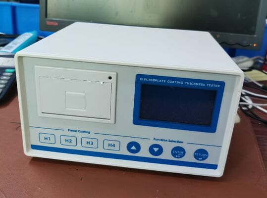 TG-100E इलेक्ट्रोलाइटिक कोटिंग मोटाई गेज 0.01-35um मल्टी-लेयर प्लेटिंग मोटाई परीक्षण मशीन प्रिंटिंग फ़ंक्शन के साथ