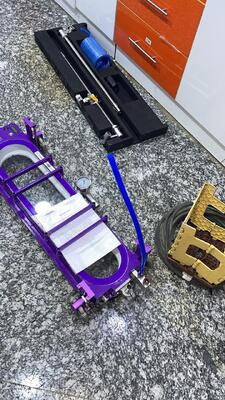 टैंक बॉटम और प्रेशर वेसल के लिए HV1800F-LED वैक्यूम बॉक्स वेल्ड लीकेज डिटेक्शन सिस्टम