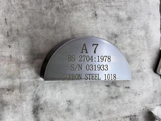 A7 अल्ट्रासोनिक कैलिब्रेशन ब्लॉक ️ कार्बन स्टील आरटीबी कैलिब्रेशन ब्लॉक