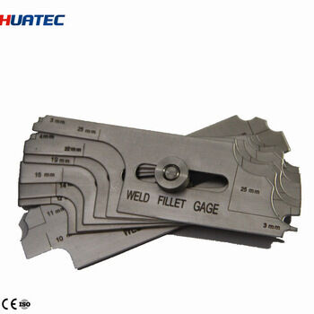 वेल्डिंग गुणवत्ता निरीक्षण के लिए एमजी-11 पेशेवर फिलेट वेल्ड गेज