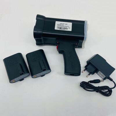 हैंडहेल्ड एलईडी-यूवी लाइट डुअल एसी सीधे और डीसी बैटरी ऑपरेशन