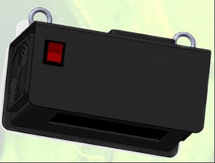 डीजी-24डब्ल्यू सस्पेंशन टाइप सीलिंग माउंटेड एलईडी यूवी लाइट एनडीटी फ्लोरोसेंट टेस्टिंग के लिए