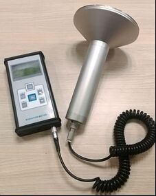 FJ-6108 100cm2 ZnS Scintillation अल्फा बीटा गामा डिटेक्टर सतह रेडियोधर्मी संदूषण मॉनिटर