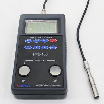 नियंत्रण रेखा प्रदर्शन डिजिटल 9v बैटरी पोर्टेबल फेराइट मीटर