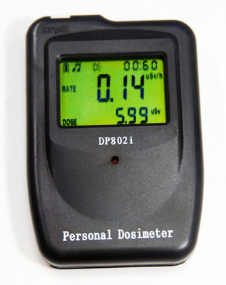 HUATEC DP802i 0.01 μSv/h से 30 mSv/h रेंज और त्वरित प्रतिक्रिया समय ≤5 सेकंड के साथ X, γ और हार्ड-β किरणों के लिए व्यक्तिगत खुराक अलार्म मीटर