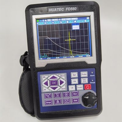 FD560 उच्च प्रदर्शन पोर्टेबल अल्ट्रासोनिक दोष डिटेक्टर 0.2-20MHz बैंडविड्थ TFT रंग एलसीडी औद्योगिक दोष निरीक्षण परीक्षक