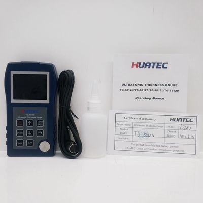 HUATEC TG-8812 एडवांस्ड अल्ट्रासोनिक थिकनेस गेज 0.55-500mm रेंज हाई प्रिसिजन और ब्लूटूथ के साथ