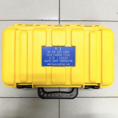 IIW V1 कैलिब्रेशन ब्लॉक