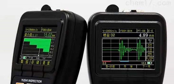 टीजी-5100डी उच्च परिशुद्धता पोर्टेबल ए-स्कैन और बी-स्कैन ओएलईडी डिस्प्ले के माध्यम से कोटिंग अल्ट्रासोनिक मोटाई गेजर