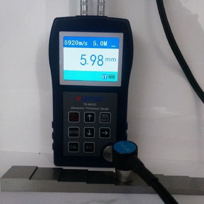 HUATEC TG-8812N उन्नत नए प्रकार के अल्ट्रासोनिक मोटाई गेज