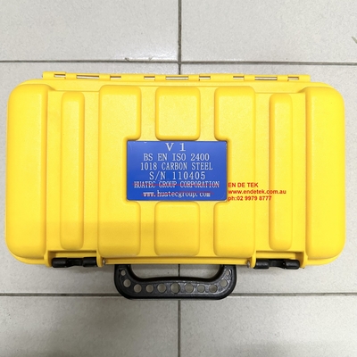 IIW V-1 CS SS AL सामग्री UT कैलिब्रेशन ब्लॉक NDT उपकरण