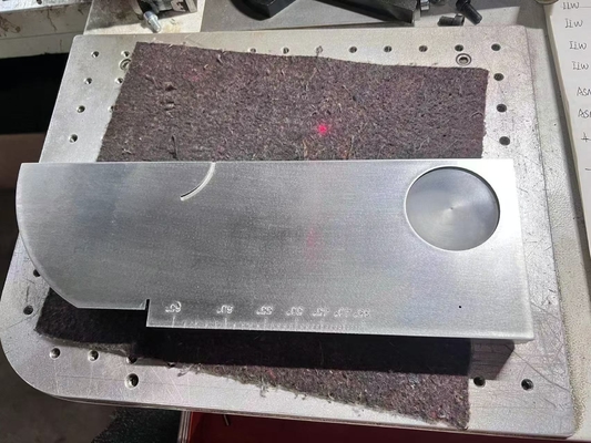IIW TYPE 1 UT कैलिब्रेशन ब्लॉक कार्बन स्टील