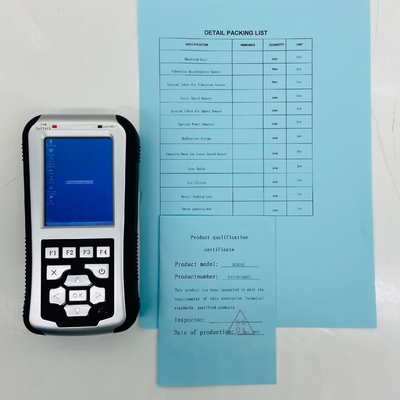 HG3002 2 कंपन चैनल +1 गति चैनल रंग एलसीडी स्क्रीन कंपन वॉल्ट डेटा माप रिकॉर्डिंग विश्लेषण मीटर