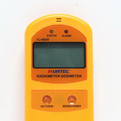 FJ-6600 एलसीडी डिस्प्ले अलार्म दीपक खुराक रेडियोमीटर Dosimeter संकेत