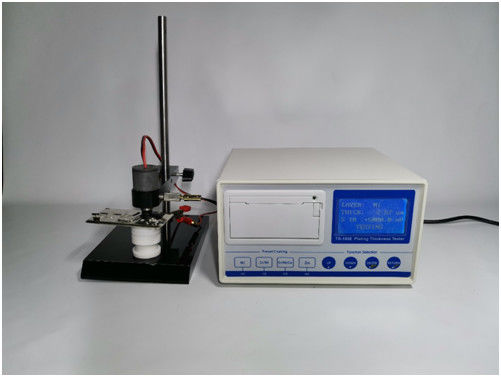 TG-100E Coulometric Electrolytic Coating Thickness Tester Built-in Printer Multi-Layer Gold Nickel Chrome Zinc Plating Thickness Measuring Instrument