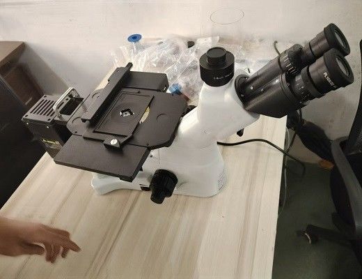 एचएसएम-645एस हाई रेजोल्यूशन स्टीरियो माइक्रोस्कोप लैब मापन के लिए डिजिटल कैमरे के साथ