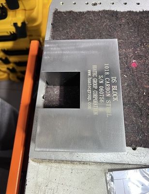 AWS D1.1/D1.1M-2015 अनुदैर्ध्य दूरी और संवेदनशीलता के लिए कैलिब्रेशन ब्लॉक DS