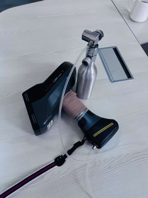 एचएक्सआरएफ-1एक्सलिब्स हैंडहेल्ड लिब्स पीएमआई एनालाइज़र कार्बन/एल्यूमीनियम/कॉपर/निकल मिश्र धातु पहचान के लिए