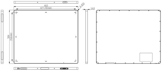 H3543HSA-AG IP51 हल्का वजन DR पैनल