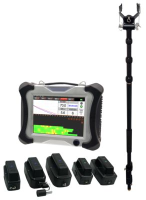 HEF-17 पाइप की दीवार की मोटाई का परीक्षण करने के लिए पल्सड एडी करंट एनडीटी उपकरण