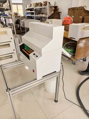 एनडीटी के लिए 8 वायु प्रवाह चैनलों के साथ एचडीएल-380 फिल्म ड्रायर