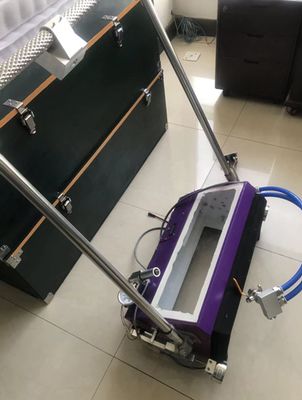 वैक्यूम बॉक्स वेल्ड रिसाव डिटेक्टर 60kPa वैक्यूम डिग्री 400mm वेल्ड डिटेक्शन लंबाई और 85kg सक्शन फोर्स इलेक्ट्रोमैग्नेट के साथ