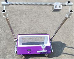 HC1400-LED श्रम-बचत वैक्यूम बॉक्स लीक टेस्टर वॉकिंग व्हील्स और वेल्ड निरीक्षण के लिए सहायक रॉड के साथ