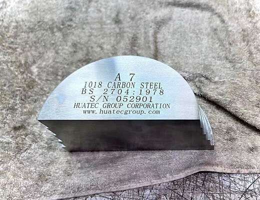 A7 अल्ट्रासोनिक कैलिब्रेशन ब्लॉक ️ कार्बन स्टील आरटीबी कैलिब्रेशन ब्लॉक