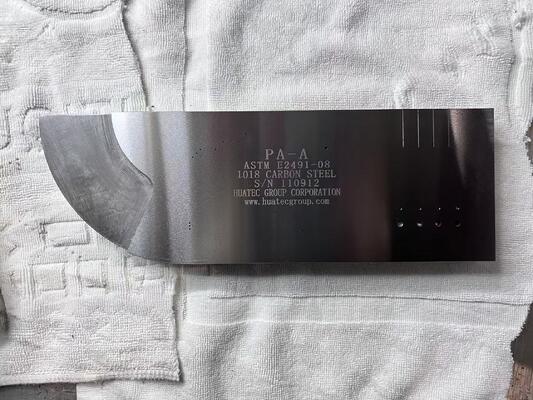 फेज़्ड ऐरे टाइप ए ब्लॉक कैलिब्रेशन ब्लॉक - एनडीटी सेवा