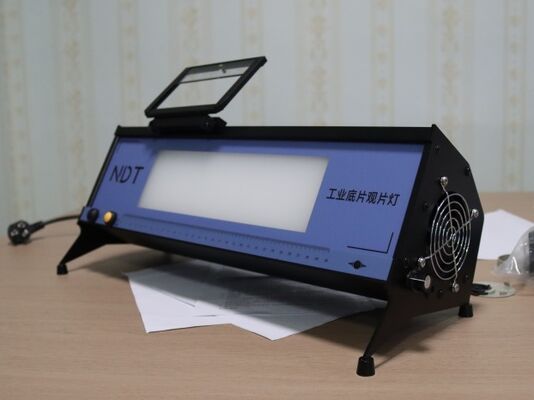 पैर स्विच के साथ 2x आवर्धक ग्लास और एलईडी लैंप बीड एक्स-रे फिल्म दर्शक