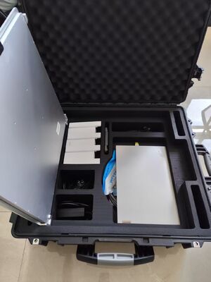 डिजिटल रेडियोग्राफी (DR) विशेष रूप से ठोस (फ्लैट पैनल) और लचीला (बेंडेबल) डिजिटल डिटेक्टरों का उपयोग