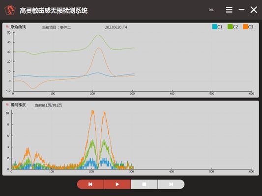 HMT-MA6 MMMT धातु चुंबकीय स्मृति तनाव डिटेक्टर