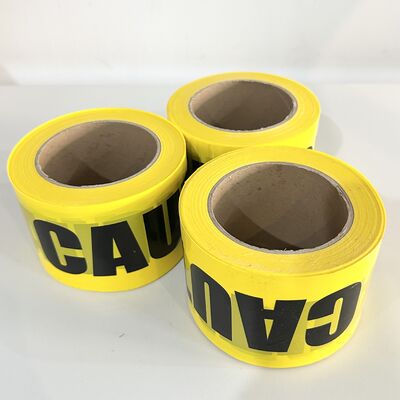 एनडीटी नियंत्रित क्षेत्र अंकन के लिए टिकाऊ जलरोधक सुरक्षा अलगाव टेप