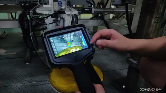 HFD-V100 हैंडहेल्ड ध्वनिक इमेजिंग कैमरा गैस रिसाव और आंशिक निर्वहन के लिए अल्ट्रासोनिक लीक डिटेक्टर