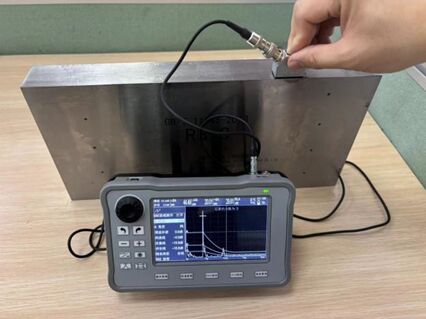 औद्योगिक एनडीटी के लिए डीएसी/एवीजी फ़ंक्शन के साथ एफडी-500मिनी पोर्टेबल धातु दोष डिटेक्टर