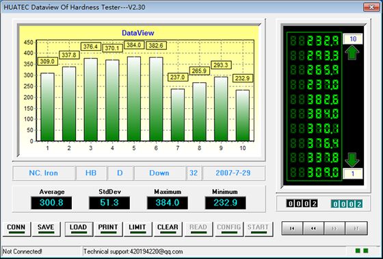 स्टील स्टेनलेस स्टील एल्यूमीनियम मिश्र धातु के लिए RHL-49 पोर्टेबल लीब कठोरता परीक्षक