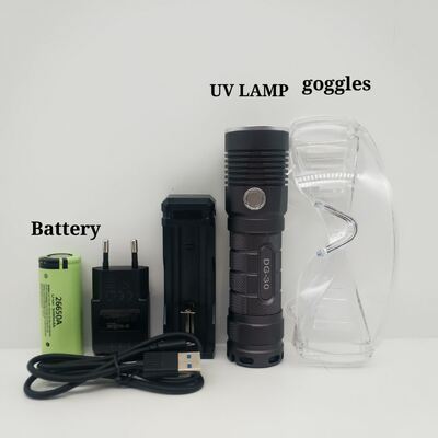 Torch LED UV light LED Ultraviolet Torch Lamp Long Working Hours and Stable Quality