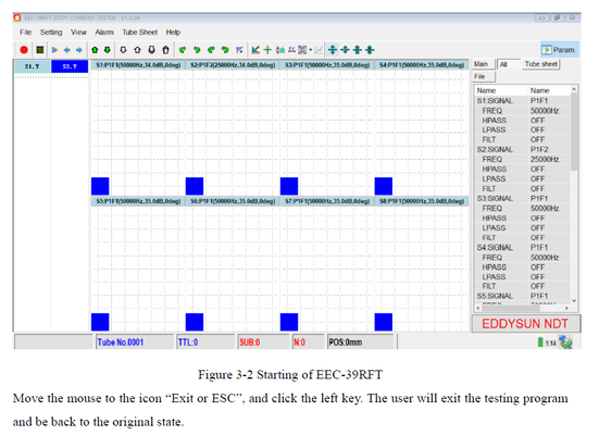 HEF-39RFT EDDY CURRENT TESTER
