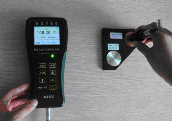 60KHz डिजिटल पोर्टेबल एड़ी वर्तमान विद्युत चालकता मीटर